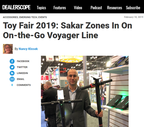 Toy Fair 2019: Voyager shows off new products to Dealerscope