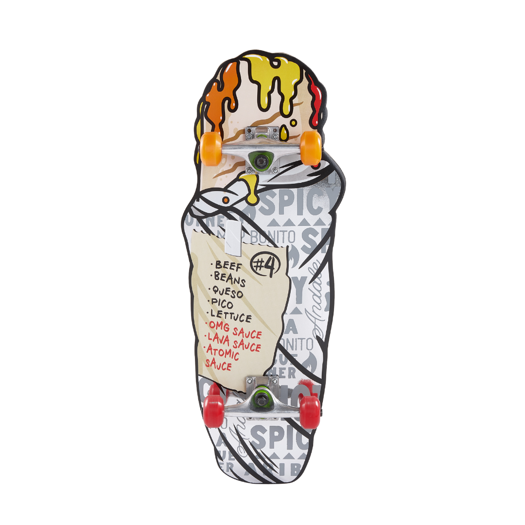 Credhedz Burrito Skateboard – RideVoyager Credhedz Burrito Skateboard – RideVoyager