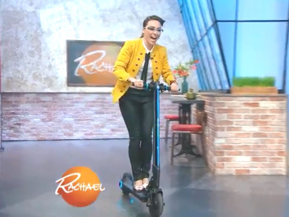 THE PROTON SCOOTER GETS SHOWCASED ON THE RACHAEL RAY SHOW!