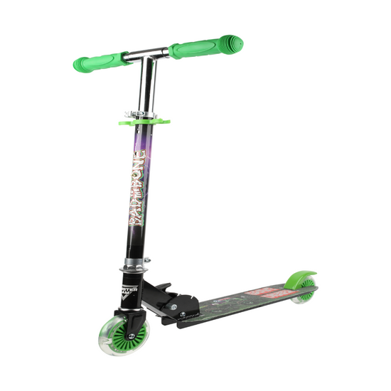 Monster Jam Light Up Wheels Scooter