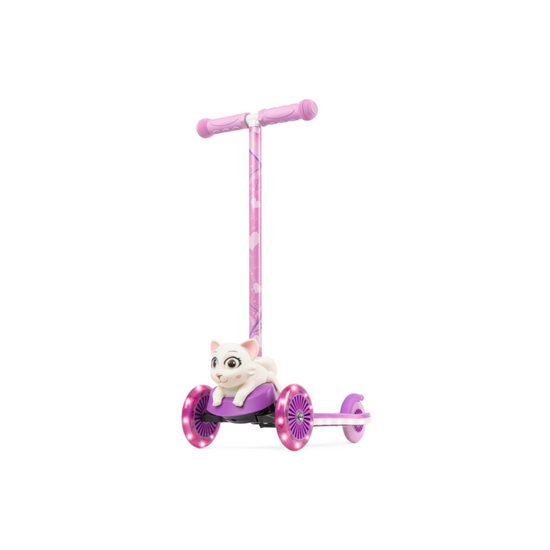 Dimensions Cat 3D Light Up Deck and Wheels Scooter