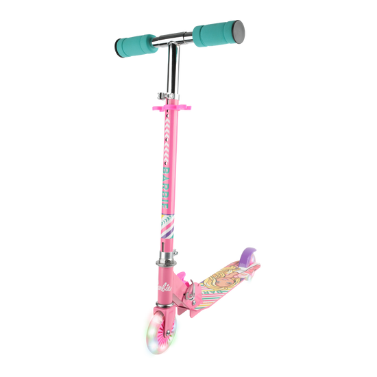 Barbie Light Up Wheels Scooter