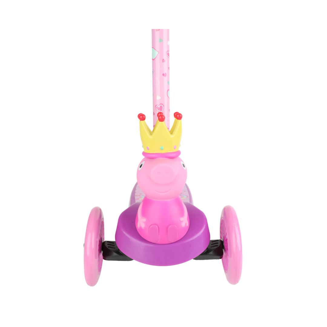 Peppa Pig-OPEP110 Funbee Peppa Pig Trottinette 3 Roues Enfant, OPEP110, Bleu, Taille Unique Peppa Pig-OPEP110 Funbee Peppa Pig Trottinette 3 Roues Enfant, OPEP110, Bleu, Taille Unique