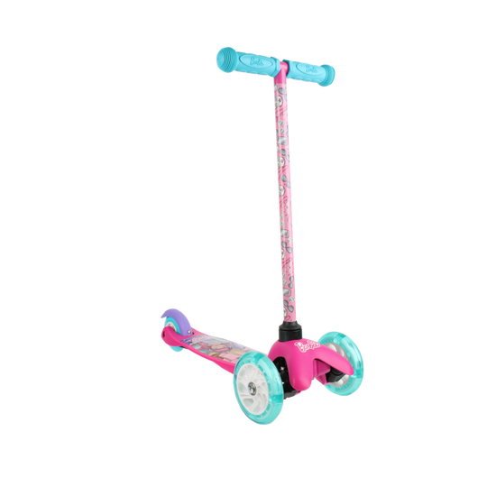 Barbie Tilt and Turn Light Up Wheels Scooter