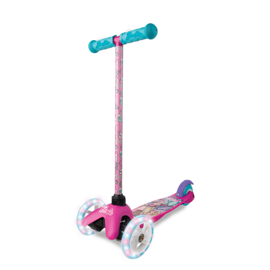 Barbie Tilt and Turn Light Up Wheels Scooter